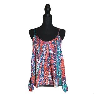 💲5 SALE💲 NWOT BISOU BISOU Watercolor Cami Tank, XSm…